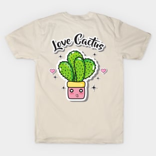 Small Cactus Lover - Love Cactus T-Shirt